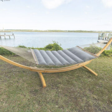 Pillow Top Hammock -Cast Slate