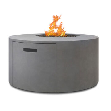Bellino 42? Round Fire Pit – with Offset Burner by Ebel