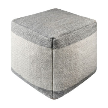 Latvia Pouf by Surya