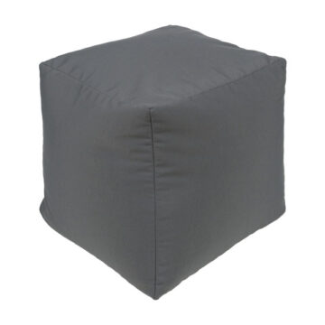 Essien Pouf- Dark Gray by Surya