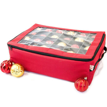 2-Tray Ornament Storage Bag [48 Ornaments]