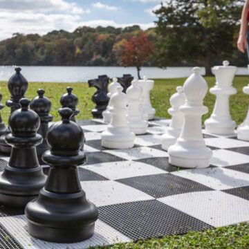 GIANT CHESS SET BY KETTLER INTERNATIONAL