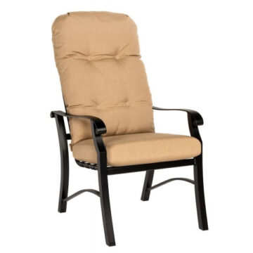 Cortland Hig Back Dining Arm Chair by Woodard