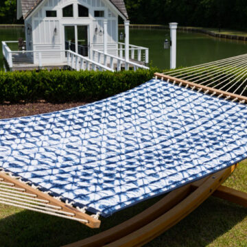 Large Quilted Hammock-Midori Indigo