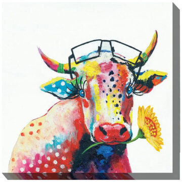 Lulu 24 x 24 Outdoor Art by WOTWD