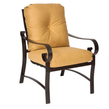 Belden Cushion Dining Arm Chair by Woodard