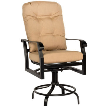 Cortland Swivel Counter Stool by Woodard