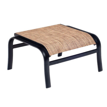 Fremont Sling Aluminum Ottoman by Woodard