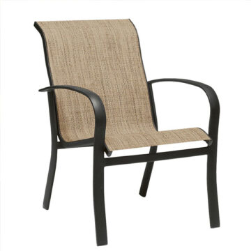 Fremont Sling Aluminum Dining Chair by Woodard