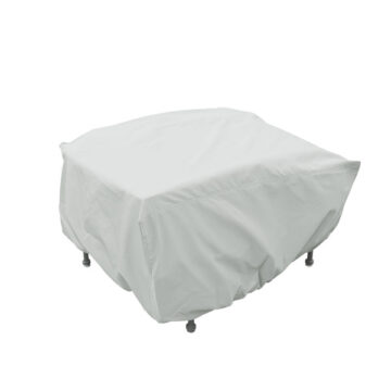 Small Rectangle Fire Pit/Table/Ottoman Cover by Treasure Garden