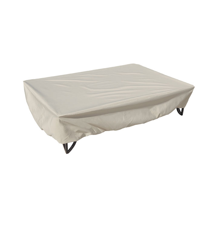 Medium Rectangle Fire Pit/Table/Ottoman Cover by Treasure Garden