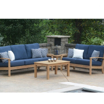 St. Lucia Teak 4PC Sofa Seating- Three Birds Casual