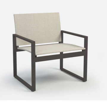 Allure Aluminum Sling Lounge Chair by Homecrest