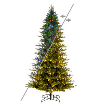 9' Kamas Fir w/1700 3MM Color Changing LED