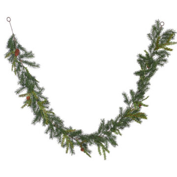 6' Hemlock-Angel Pine Garland, Unlit 6 PER CASE