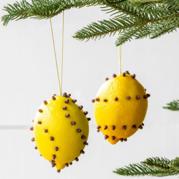 Cloved Lemon Ornament