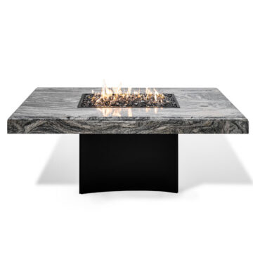 Oriflamme Silver Tiger Granite Fire Table by Designing Fire