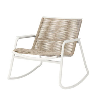 Cabana Rocker Barley/Bone by Ebel