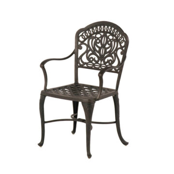 Tuscany Cast Aluminum Dining Chair by Hanamint