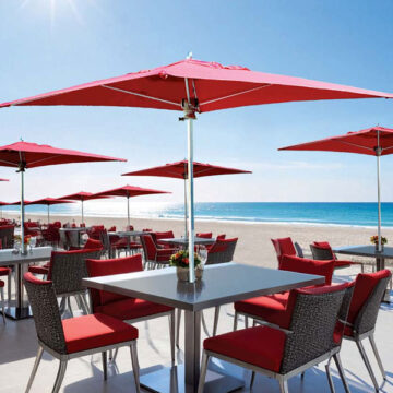 6′ x 6′ Square Umbrella by Galtech International