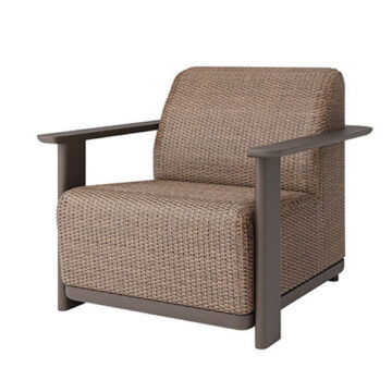 Corte Padded Club Chair by Ebel