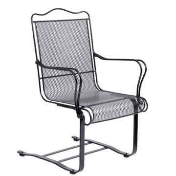 Tucson High-Back Spring Base Chair by Woodard