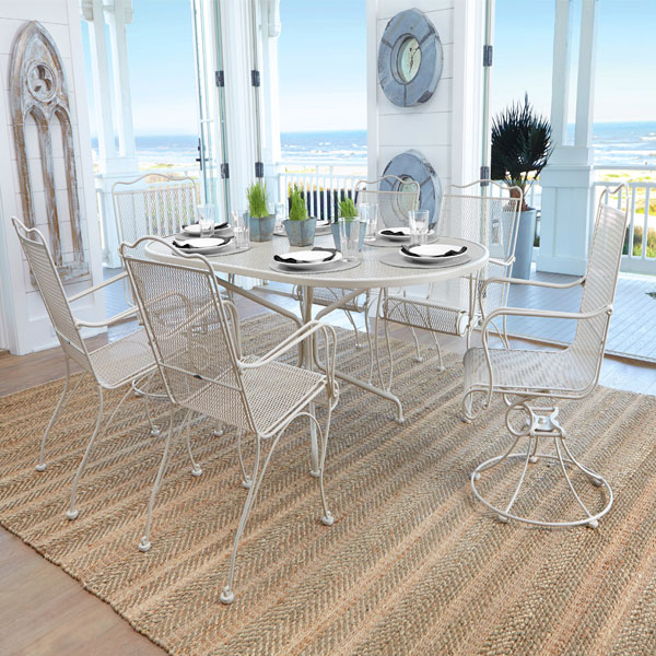 Tucson 7PC Iron Dining by Woodard