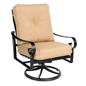 Belden Big Man's Rocking Swivel Lounge Chair by Woodard