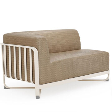 Juno LAF Loveseat by Woodard