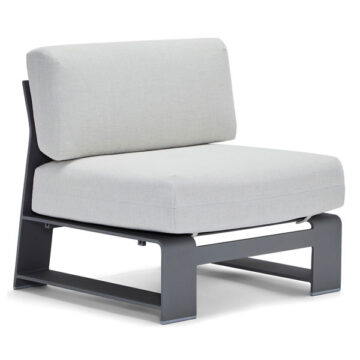 Gather Armless Lounge Chair by Woodard