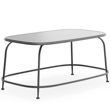 Reed Iron Coffee Table by Woodard