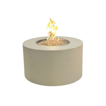 Vosera 36" Round Fire Table by Outdoor Great Room