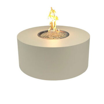 Vosera 48" Round Fire Table by Outdoor Great Room