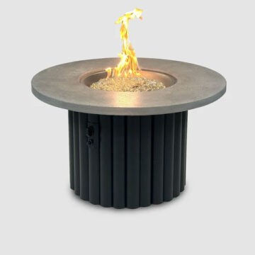 Riverie 42" Round Fire Table by Outdoor Great Room