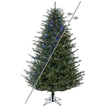 7.5' x 64" Itasca Fraser Color Changing Low Voltage LED - Quick Lit
