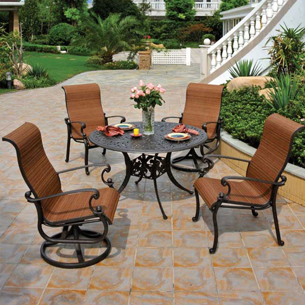 Seasonal Concepts St Augustine Sling Dining Set By Hanamint