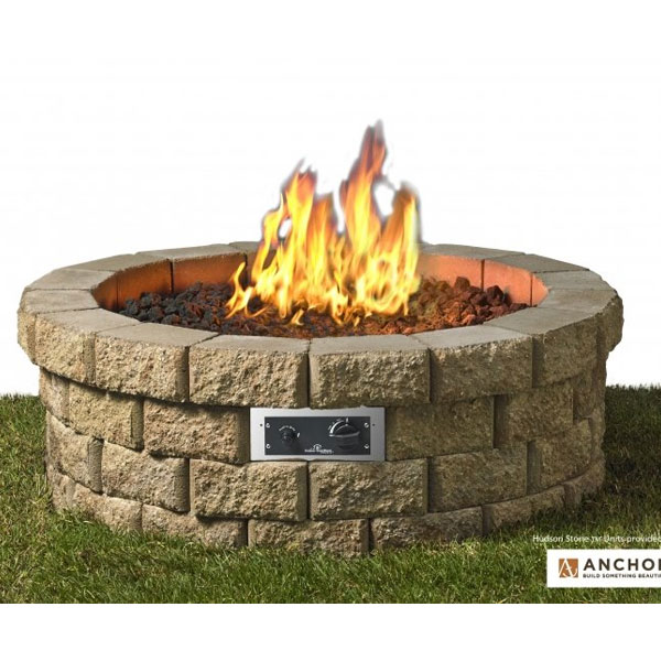 Gas Fire Pit Kit By Outdoor Great Room, Gas Patio Fire Pit Kits