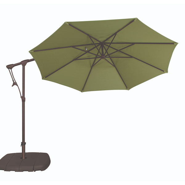 10′ Octagon AG Series Cantilever Umbrella-Black Frame Grade A by Treasure Garden