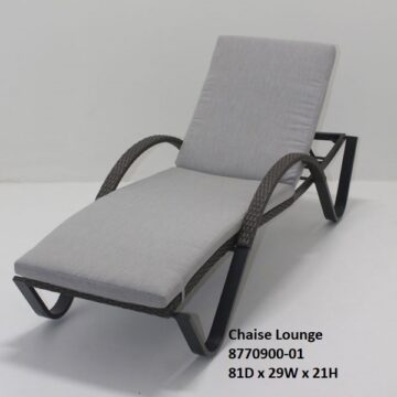 Durango Chaise Lounge by Plantation Prestige