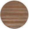 Extruded Aluminum Tri-Slat 22 Round Table Top by Woodard