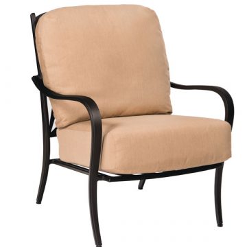 Apollo Cast Aluminum Lounge Chair by Woodard